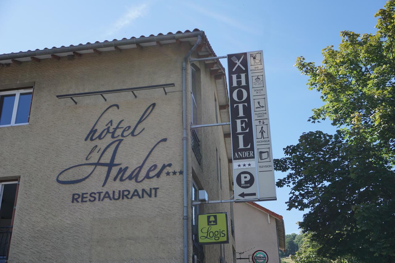 hotel l Ander Saint-Flour  Eksteriør billede
